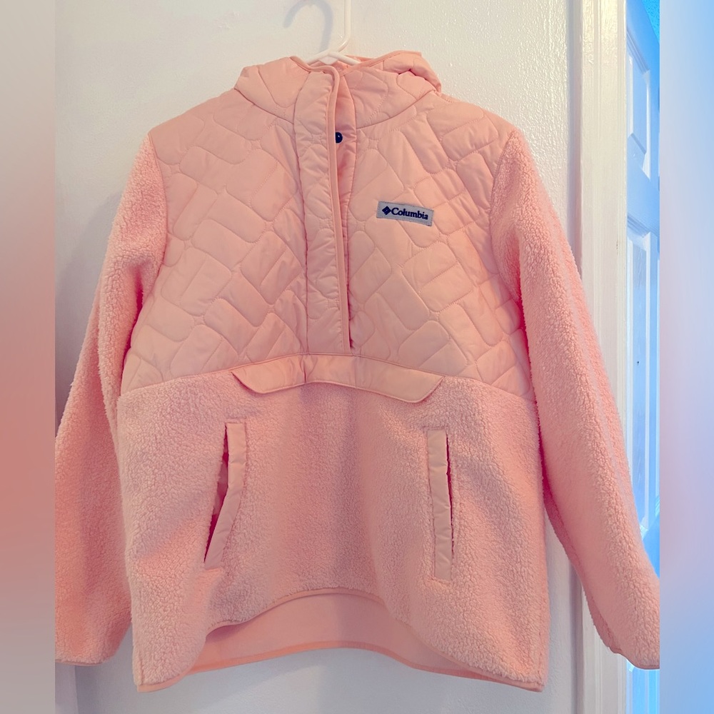 Columbia women’s 1x pink pullover
